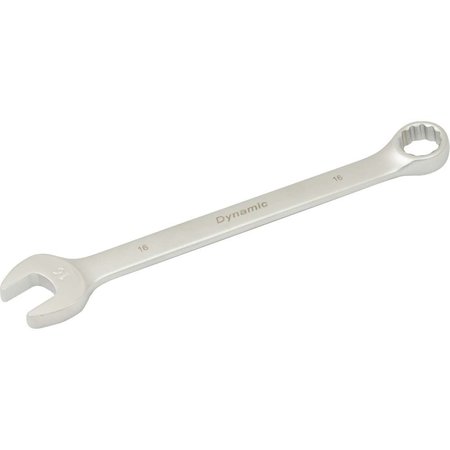 DYNAMIC Tools 16mm 12 Point Combination Wrench, Contractor Series, Satin D074416